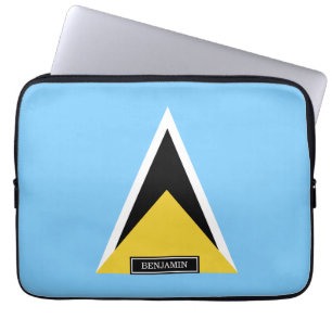 Funda Para Portátil Bandera de la Santa Lucía