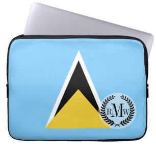 Funda Para Portátil Bandera de la Santa Lucía
