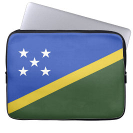 Funda Para Portátil Bandera de las Islas Salomón