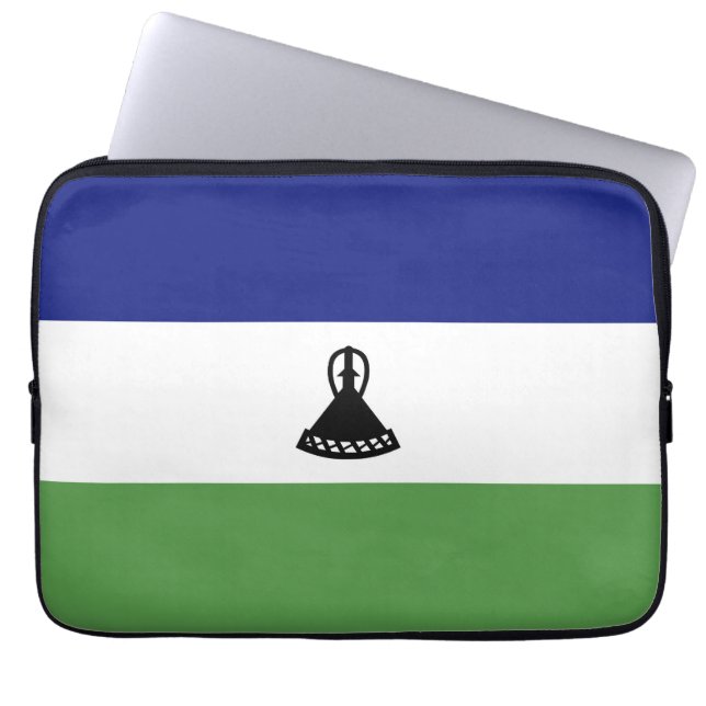 Funda Para Portátil Bandera de Lesoto (Frente)