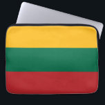 Funda Para Portátil Bandera de Lituania<br><div class="desc">¡Un regalo ideal para todos los patriotas de su país!</div>