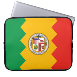 Funda Para Portátil Bandera de Los Ángeles (California, Estados Unidos