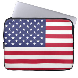 Funda Para Portátil Bandera de los Estados Unidos