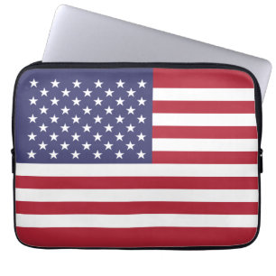 Funda Para Portátil Bandera de los Estados Unidos
