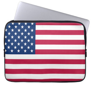 Funda Para Portátil Bandera de los Estados Unidos de América-26976