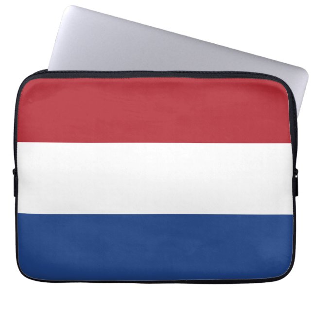 Funda Para Portátil Bandera de los Países Bajos (Frente)
