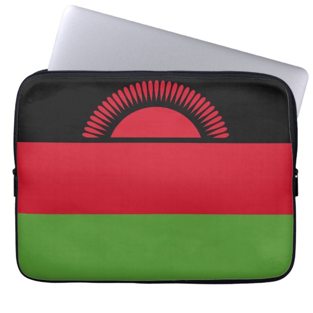 Funda Para Portátil Bandera de Malawi (Frente)