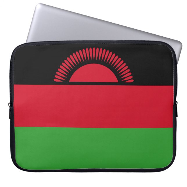 Funda Para Portátil Bandera de Malawi (Frente)