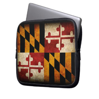 Funda Para Portátil Bandera de Maryland