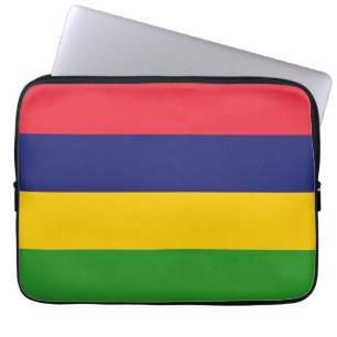 Funda Para Portátil Bandera de Mauricio
