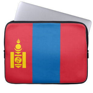 Funda Para Portátil Bandera de Mongolia