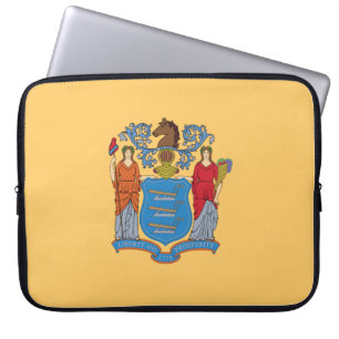 Funda Para Portátil Bandera de Nueva Jersey
