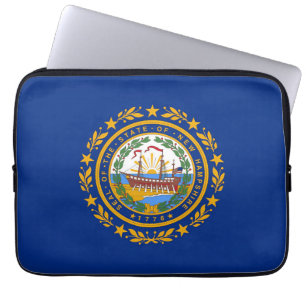 Funda Para Portátil Bandera de Nuevo Hampshire