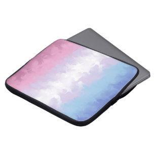 Funda Para Portátil Bandera de Orgullo Bigender Boho Pastel Esponjosa 