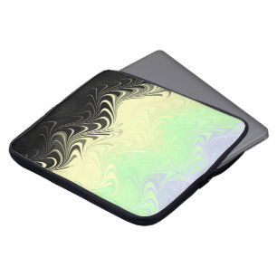 Funda Para Portátil Bandera de orgullo Cassgender abstracta marmoleada