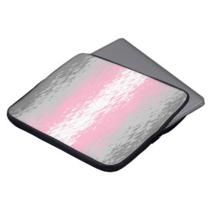 Funda Para Portátil Bandera de orgullo demichica abstracta granulada r