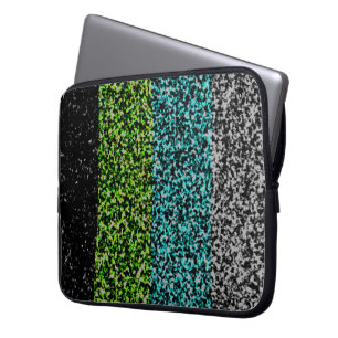 Funda Para Portátil Bandera de Orgullo Quoiromántico Abstracta Ruidosa