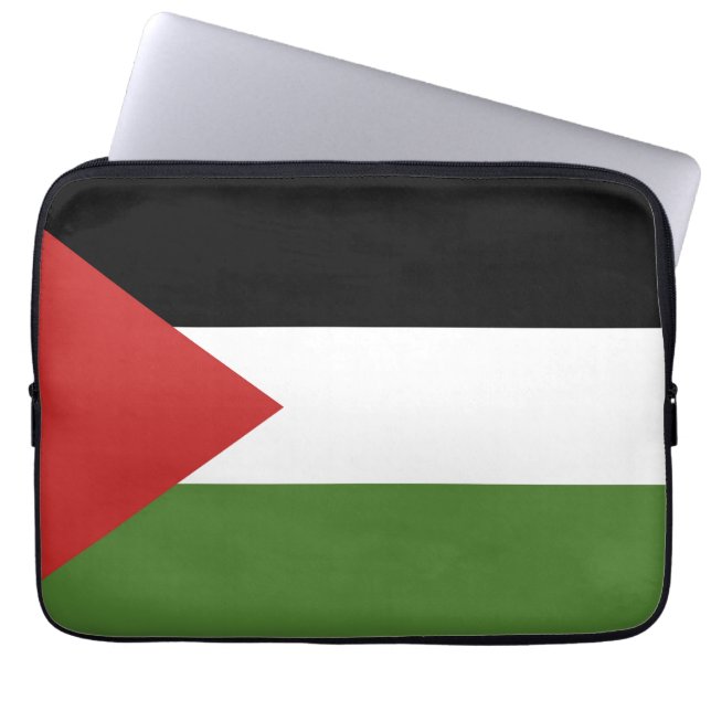 Funda Para Portátil Bandera de Palestina (Frente)