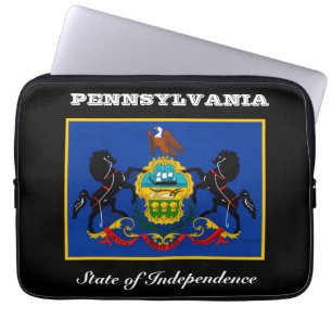 Funda Para Portátil Bandera de Pensilvania