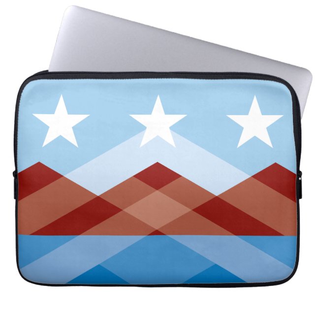 Funda Para Portátil Bandera de Peoria, Arizona (Frente)