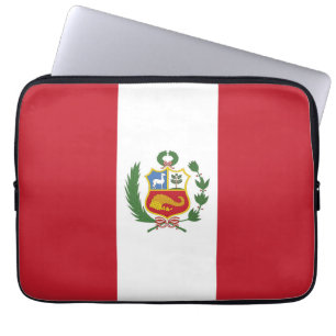 Funda Para Portátil Bandera de Perú