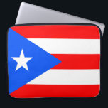 Funda Para Portátil Bandera de Puerto Rico<br><div class="desc">Bandera de Puerto Rico</div>