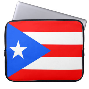Funda Para Portátil Bandera de Puerto Rico