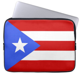 Funda Para Portátil Bandera de Puerto Rico