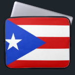 Funda Para Portátil Bandera de Puerto Rico<br><div class="desc">Bandera puertorriqueña</div>