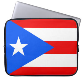 Funda Para Portátil Bandera de Puerto Rico (Puerto Rico)