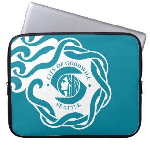 Funda Para Portátil Bandera de Seattle (Washington)