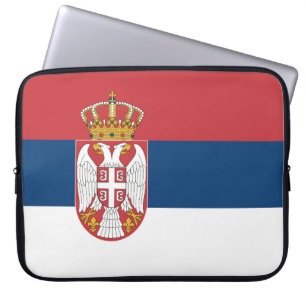 Funda Para Portátil Bandera de Serbia
