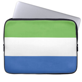 Funda Para Portátil Bandera de Sierra Leona