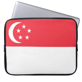 Funda Para Portátil Bandera de Singapur