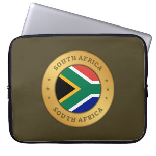 Funda Para Portátil Bandera de Sudáfrica