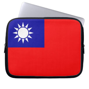 Funda Para Portátil Bandera de Taiwán
