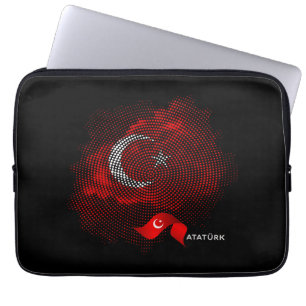 Funda Para Portátil Bandera de Turquía