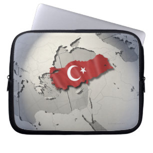 Funda Para Portátil Bandera de Turquía