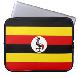 Funda Para Portátil Bandera de Uganda (Uganda)