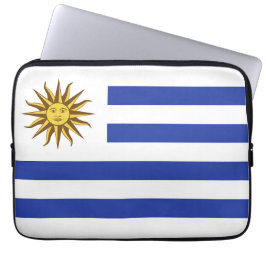 Funda Para Portátil Bandera de Uruguay