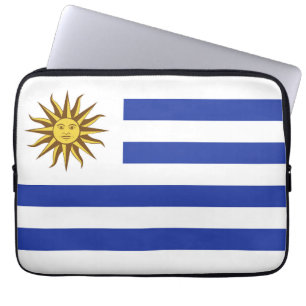 Funda Para Portátil Bandera de Uruguay