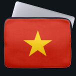 Funda Para Portátil Bandera de Vietnam<br><div class="desc">¡Un regalo ideal para todos los patriotas de su país!</div>