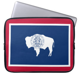 Funda Para Portátil Bandera de Wyoming