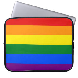Funda Para Portátil Bandera del arco iris (LGBT)