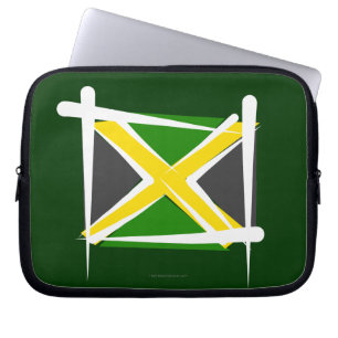 Funda Para Portátil Bandera del cepillo de Jamaica