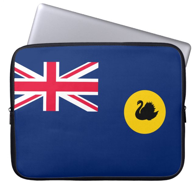 Funda Para Portátil Bandera del Estado de Australia Occidental (Frente)