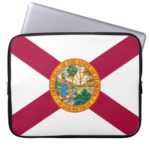 Funda Para Portátil Bandera del estado de Florida