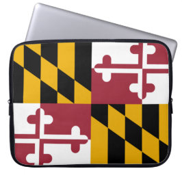 Funda Para Portátil Bandera del Estado de Maryland