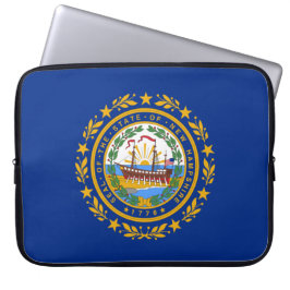 Funda Para Portátil Bandera del Estado de New Hampshire