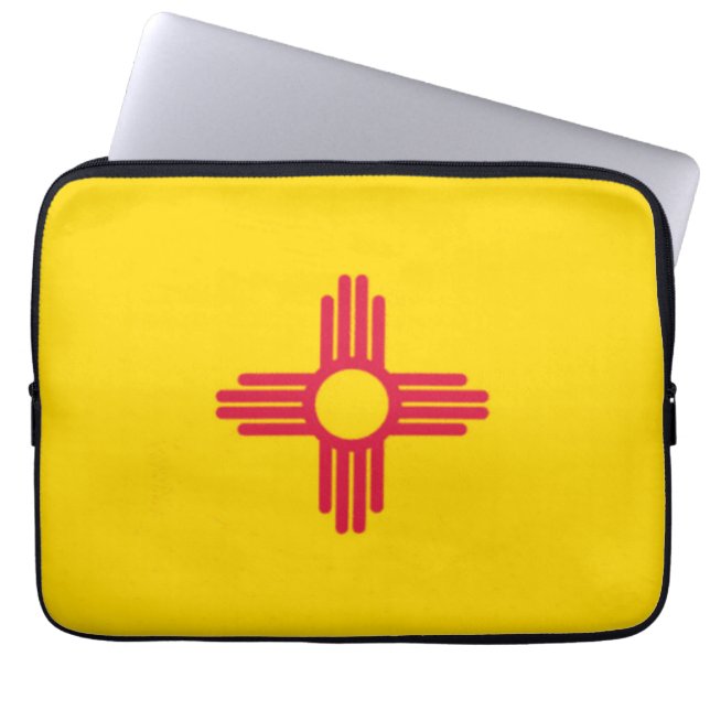 Funda Para Portátil Bandera del estado de Nuevo México (Frente)